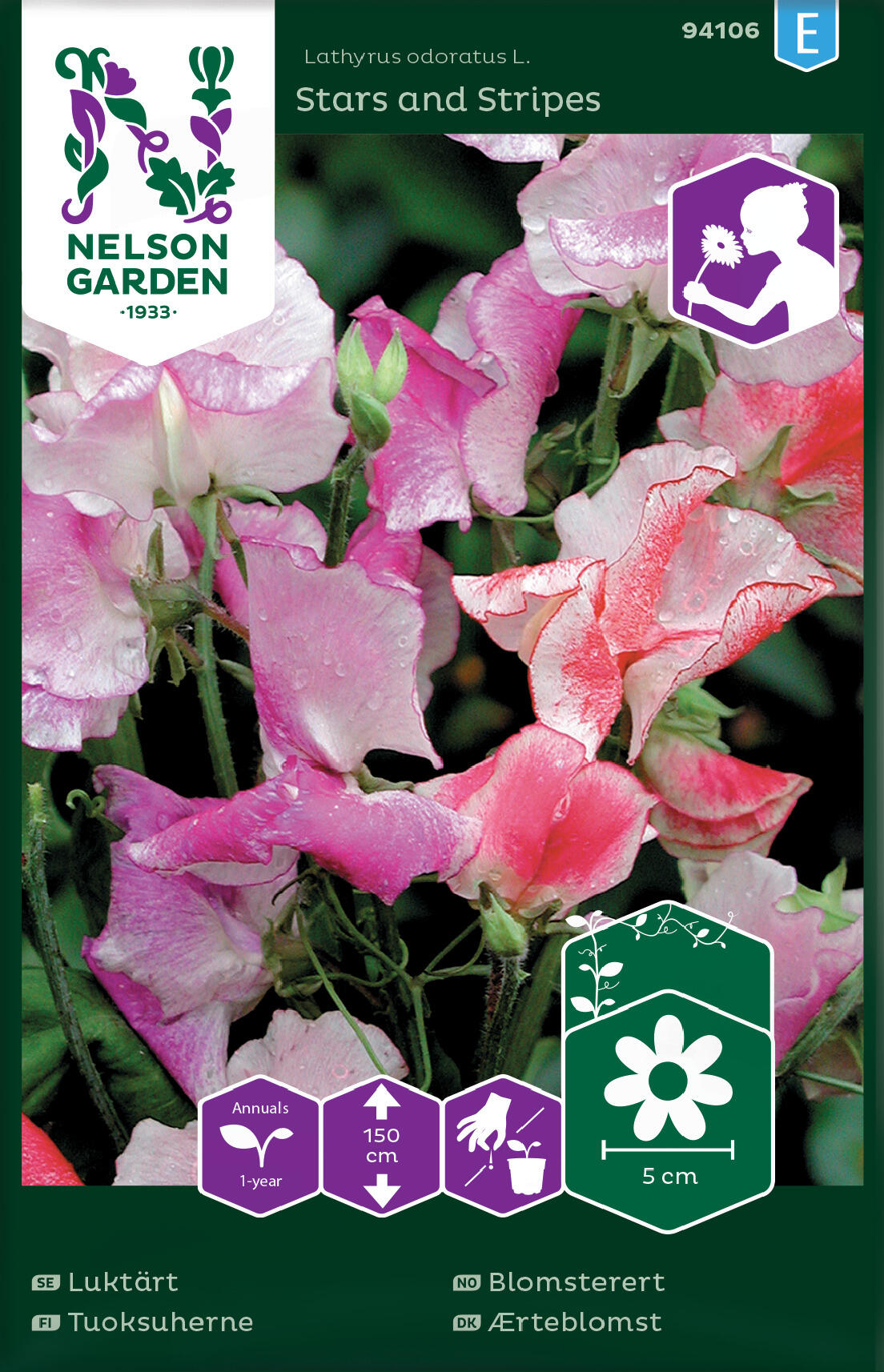 Blommiga stjärnor och ränder